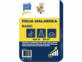 Folia malarska Basic 4x5 m PSB