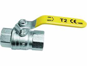 FERRO Zawór kulowy gazowy 5/4" znak "B" nakrętno-nakrętny index: KG4