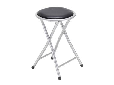 Zdjęcie: Taboret składany Alto Silver czarny TS INTERIOR