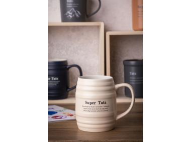 Zdjęcie: Kubek beczułka 700 ml super tata dekoracja A ALTOM DESIGN