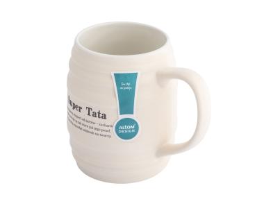 Zdjęcie: Kubek beczułka 700 ml super tata dekoracja A ALTOM DESIGN