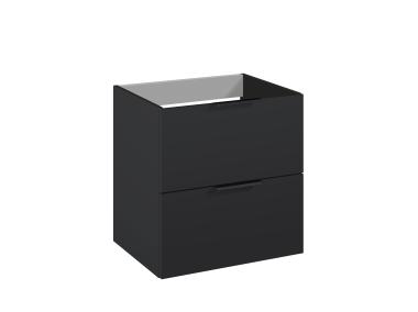 Zdjęcie: Szafka łazienkowa Lada 54 cm 2S czarny mat ROCA