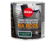 Farba do metalu 0,25 L zielony połysk ALTAX