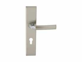 Klamka zewnętrzna Space 72 WKL M6/M9 chrom, nikiel, prawa DOMINO