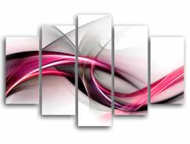 Obraz Multicanvas-100x150 cm St177 Abst.Fiol STYLER