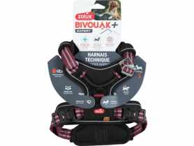 Szelki dla psa Bivouak S czerwone ZOLUX