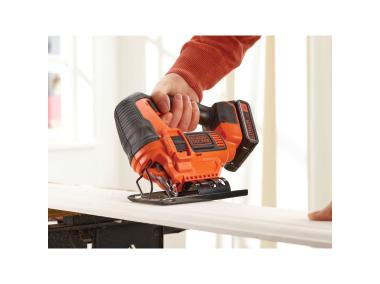 Zdjęcie: Wyrzynarka 18V z 2,5Ah baterią i ładowarką BLACK&DECKER