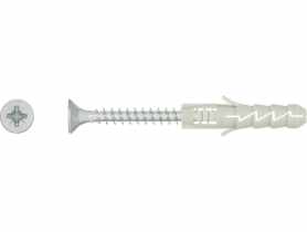 Kołek rozporowy fi 8 mm z wkrętem z nacięciem krzyżowym 40x45 mm pojemnik 100 sztuk KOELNER