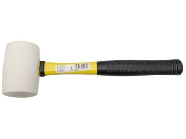 Zdjęcie: Młotek gumowy 450 gtrzonek fibreglassbiałe HOME TOOLS