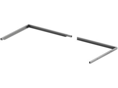 Zdjęcie: Krawędź ze stali nierdzewnej do doświetlacza  80 x 40 cm Markant ACO
