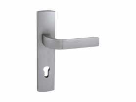 Klamka zewnętrzna Focus 90 WKL nikiel, satyna AMBITION