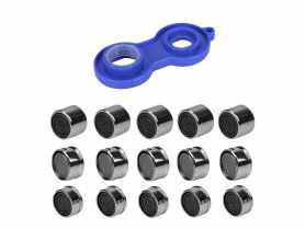 Zestaw aeratorów F22, M24, M28, z kluczem 15 sztuk TYCNER