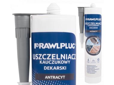 Zdjęcie: Uszczelniacz dekarski kauczukowy R-SL-DEK antracytowy  300 ml RAWLPLUG
