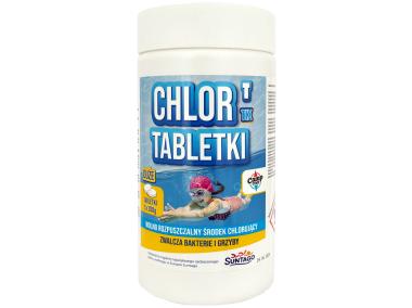 Zdjęcie: Tabletki do basenów, jacuzzi Chlortix T 1 kg CAMP TIME