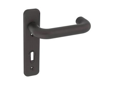 Zdjęcie: Klamka bezpieczna 72 KL/WKL czarna METRO