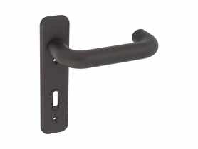 Klamka bezpieczna 72 KL/WKL czarna METRO