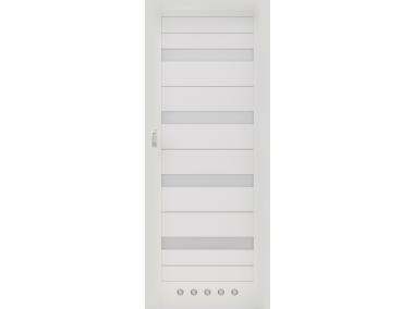 Zdjęcie: Drzwi wewnętrze Capena Inserto 5 modułowe system przesuwny + tuleje WC INVADO