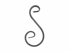 Motyw z płaskownika S 12x6 150x70 mm METRO