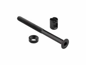 Złącze meblowe imbus oc, czarny, 6x80 mm, 8 sztuk METRO