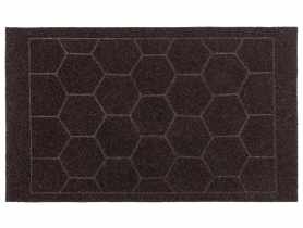 Wycieraczka Roxi 45x75 cm heksagon brązowy MULTI-DECOR