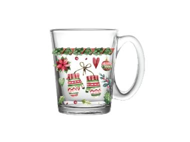 Zdjęcie: Kubek Leon 300 ml dekoracja zimowy czas ALTOM DESIGN