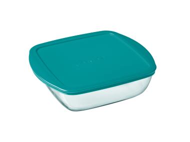 Zdjęcie: Naczynie Cook 25x22x7 cm - 2,3 L kwadratowe z pokrywką PYREX