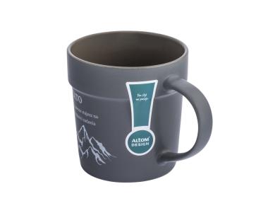 Zdjęcie: Kubek stożek 460 ml z szerokim rantem dekoracja tato ALTOM DESIGN