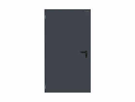 Drzwi Wewnętrzne Technical 40 kolor RAL 7016, 860x2045 grubość 40 mm prawe na zewnątrz WIŚNIOWSKI