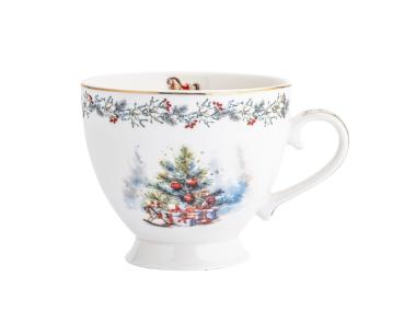 Zdjęcie: Filiżanka Magia Świąt jumbo na stopce 400 ml ALTOMDESIGN