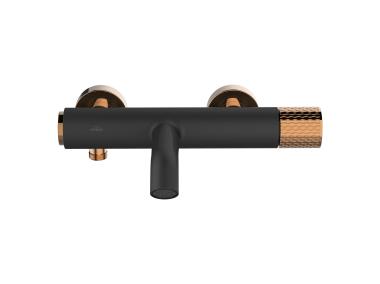 Zdjęcie: Bateria wannowa Moonlight czarny/rose gold INVENA