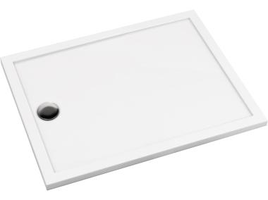 Zdjęcie: Brodzik Prizma prostokątny biały, akrylowy 90x80 cm DEANTE