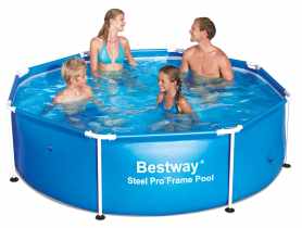 Basen Steel Pro 244x61 cm - 1724 L BESTWAY