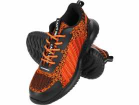 Półbuty z dzianiny pomarańczowo-czarne, SB FO, "39", CE, LAHTI PRO