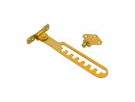 Ogranicznik okienny grzebieniowy ocynk żółty METRO