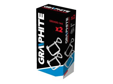 Zdjęcie: Zaciski do szyn prowadzących 2 szt. GRAPHITE