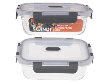 Zdjęcie: Pojemnik żaroodporny Scandi 650 ml 71486 RAVI