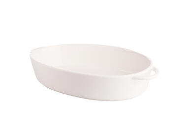 Zdjęcie: Naczynie owalne Regular 31x19x5,5cm porcelana kremowa ALTOMDESIGN