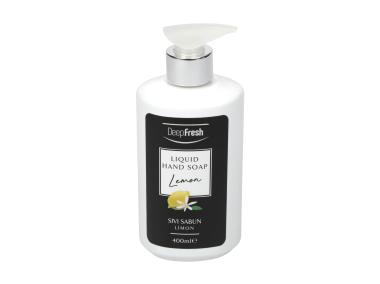 Zdjęcie: Mydło w płynie z dozownikiem 400 ml Cytryna DEEP FRESH