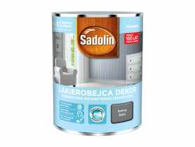Lakierobejca do drewna Dekor 1 L ciemny szary SADOLIN