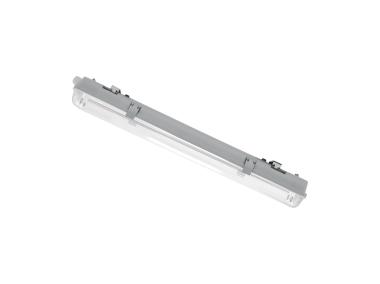 Zdjęcie: Oprawa pyłoszczelna do tub Herman Fit Led 2x18W kolor szary STRUHM