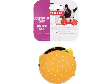 Zdjęcie: Zabawka winylowa dla psa hamburger 8 cm ZOLUX