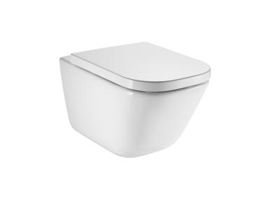 Zdjęcie: Miska WC Gap Square z deską duroplast ROCA