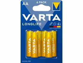 Baterie alkaliczne Longlife Power LR6/AA 6 sztuk VARTA
