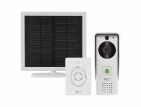 Dzwonek wideo GoSmart IP-09D z Wi-Fi, akumulatorem i panelem solarnym EMOS