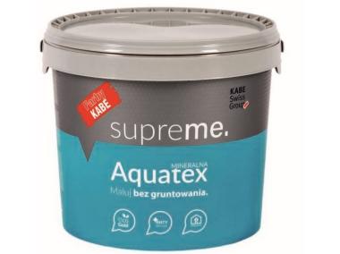 Zdjęcie: Farba Supreme Aquatex mineralna antyrefleksyjna 2,5 L FARBY KABE