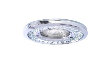 Zdjęcie: Oprawa stropowa okrągła chrom oczko 50 W + LED CANDELLUX