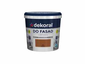 Farba fasadowa ruda 1 L Polinit DEKORAL