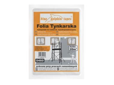Zdjęcie: Folia tynkarska 4x5 m BLUE DOLPHIN
