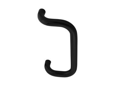 Zdjęcie: Pochwyt drzwiowy prostokątny 2-stronny 300x30 mm czarny METRO