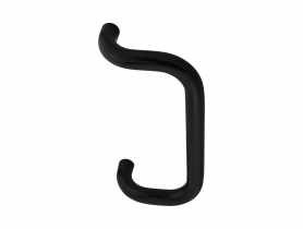 Pochwyt drzwiowy prostokątny 2-stronny 300x30 mm czarny METRO